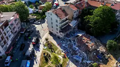 Balıkesir Sındırgı'da Deprem Hasar Tespit Çalışmaları